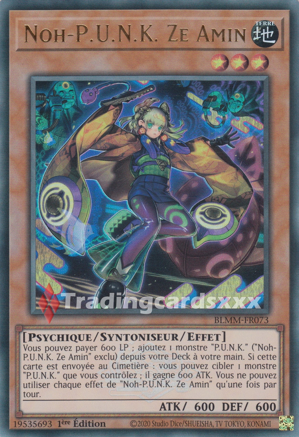 Yu-Gi-Oh! Noh-P.U.N.K. Ze Amin : UR BLMM-FR073