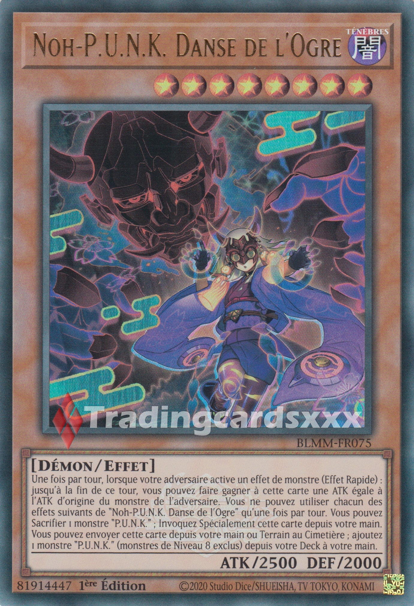 Yu-Gi-Oh! Noh-P.U.N.K. Danse de l'Ogre : UR BLMM-FR075