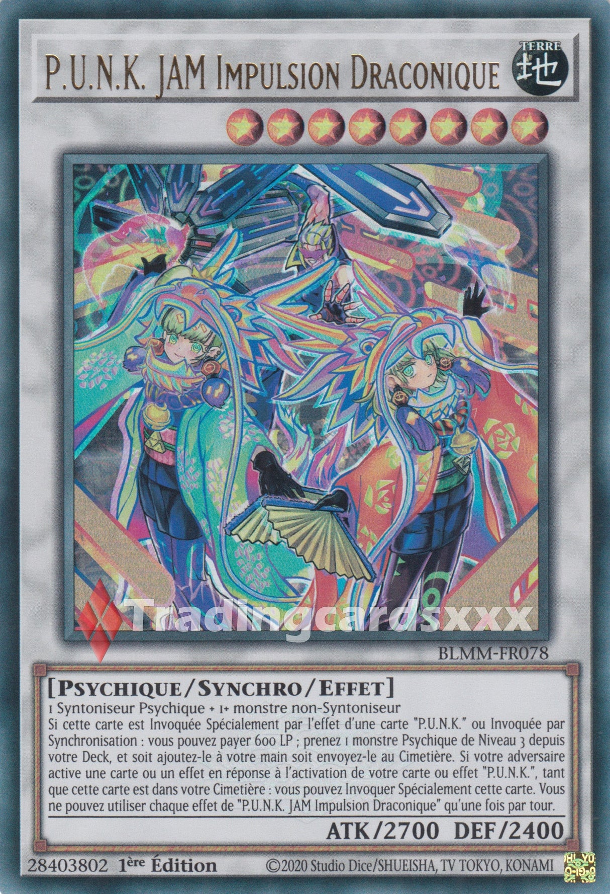 Yu-Gi-Oh! P.U.N.K. JAM Impulsion Draconique : UR BLMM-FR078