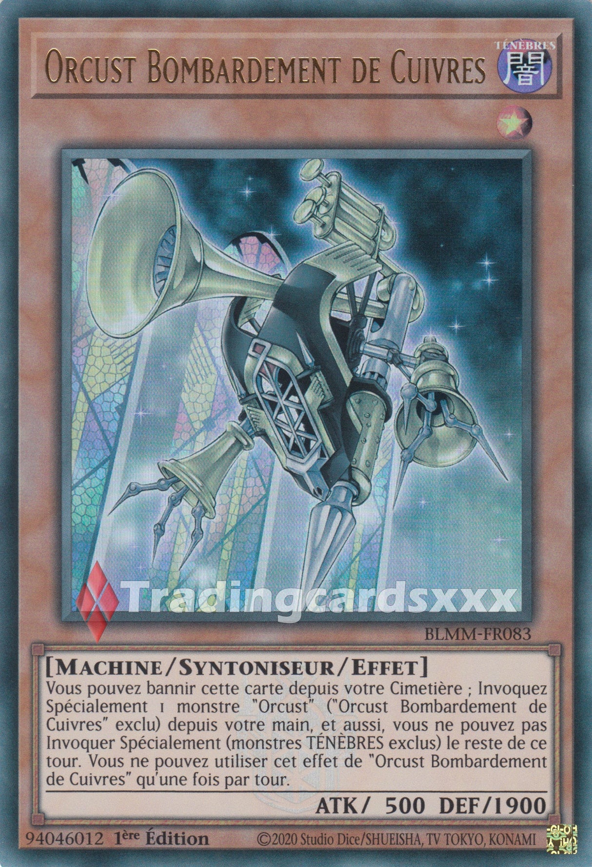 Yu-Gi-Oh! Orcust Bombardement de Cuivres : UR BLMM-FR083