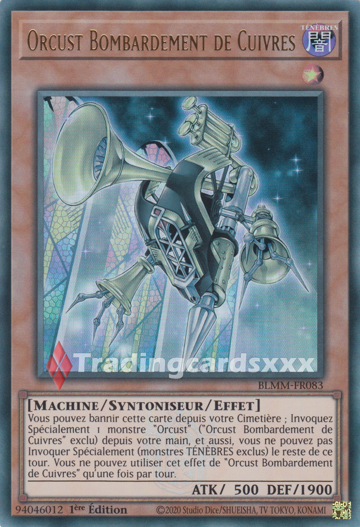 Yu-Gi-Oh! Orcust Bombardement de Cuivres : UR BLMM-FR083