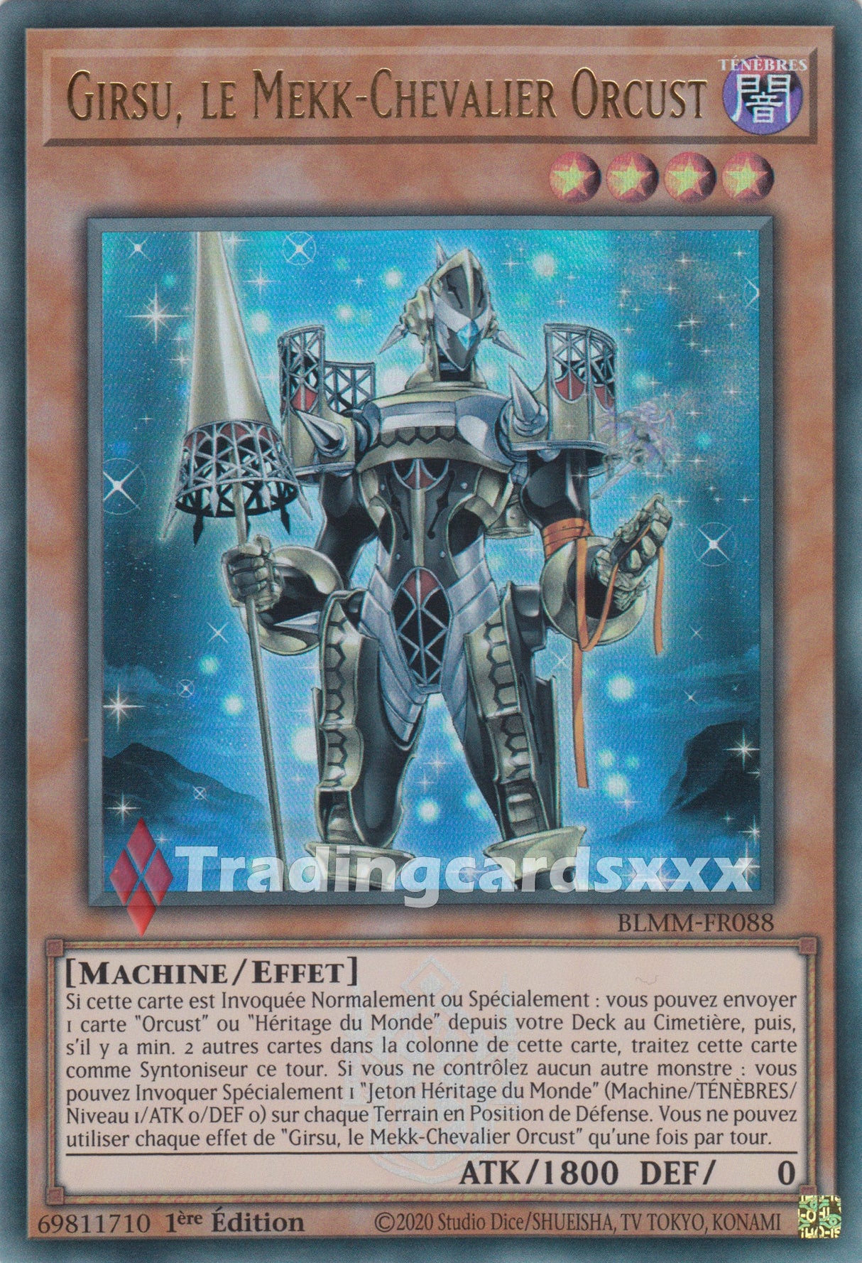 Yu-Gi-Oh! Girsu, le Mekk-Chevalier Orcust : UR BLMM-FR088