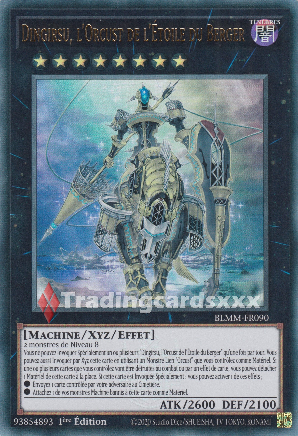 Yu-Gi-Oh! Dingirsu, l'Orcust de l'Étoile du Berger : UR BLMM-FR090