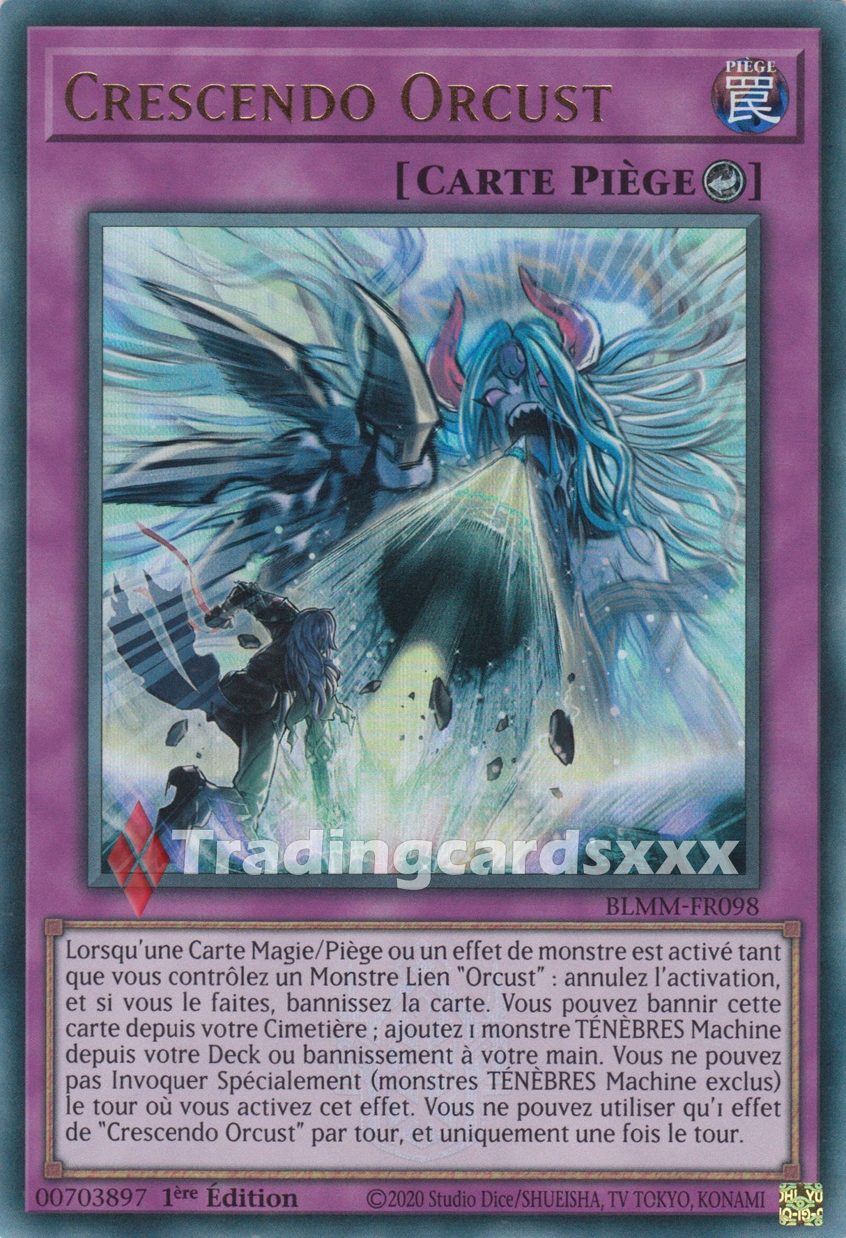 Yu-Gi-Oh! Crescendo Orcust : UR BLMM-FR098