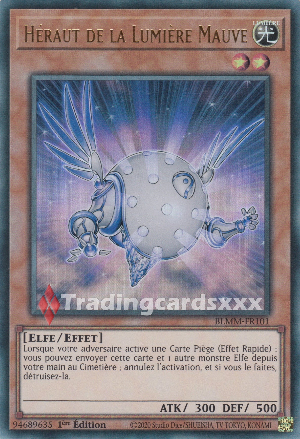 Yu-Gi-Oh! Héraut de la Lumière Mauve : UR BLMM-FR101