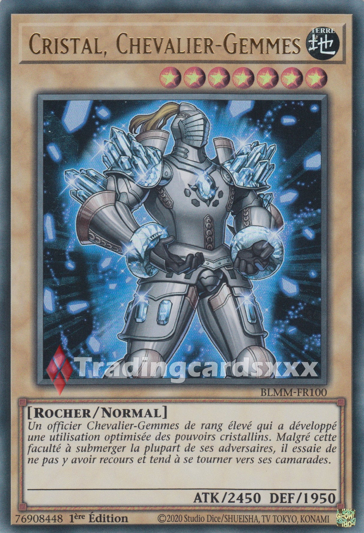 Yu-Gi-Oh! Cristal, Chevalier-Gemmes : UR BLMM-FR100