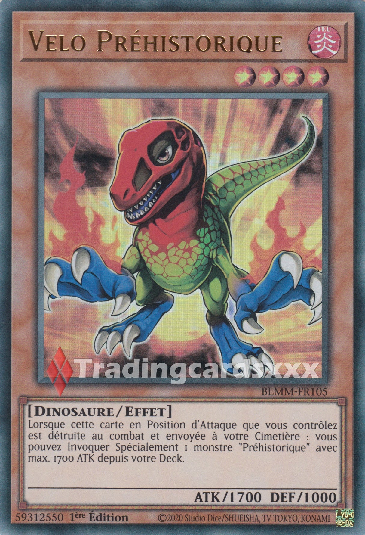 Yu-Gi-Oh! Velo Préhistorique : UR BLMM-FR105