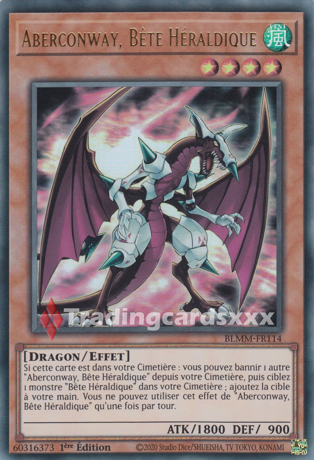 Yu-Gi-Oh! Aberconway, Bête Héraldique : UR BLMM-FR114