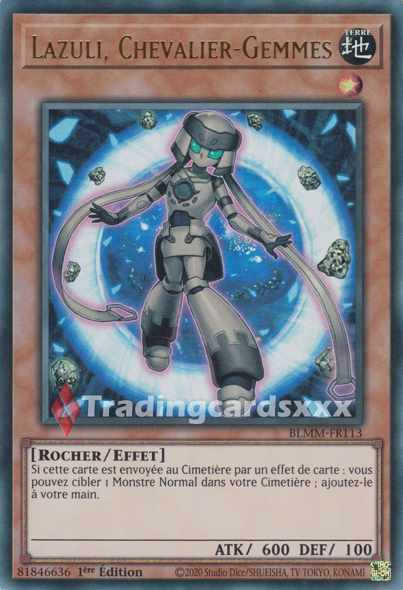 Yu-Gi-Oh! Lazuli, Chevalier-Gemmes : UR BLMM-FR113