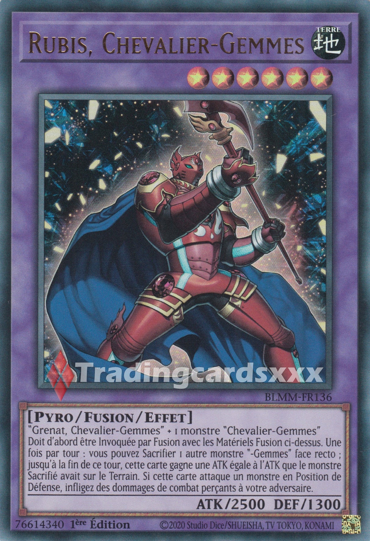 Yu-Gi-Oh! Rubis, Chevalier-Gemmes : UR BLMM-FR136