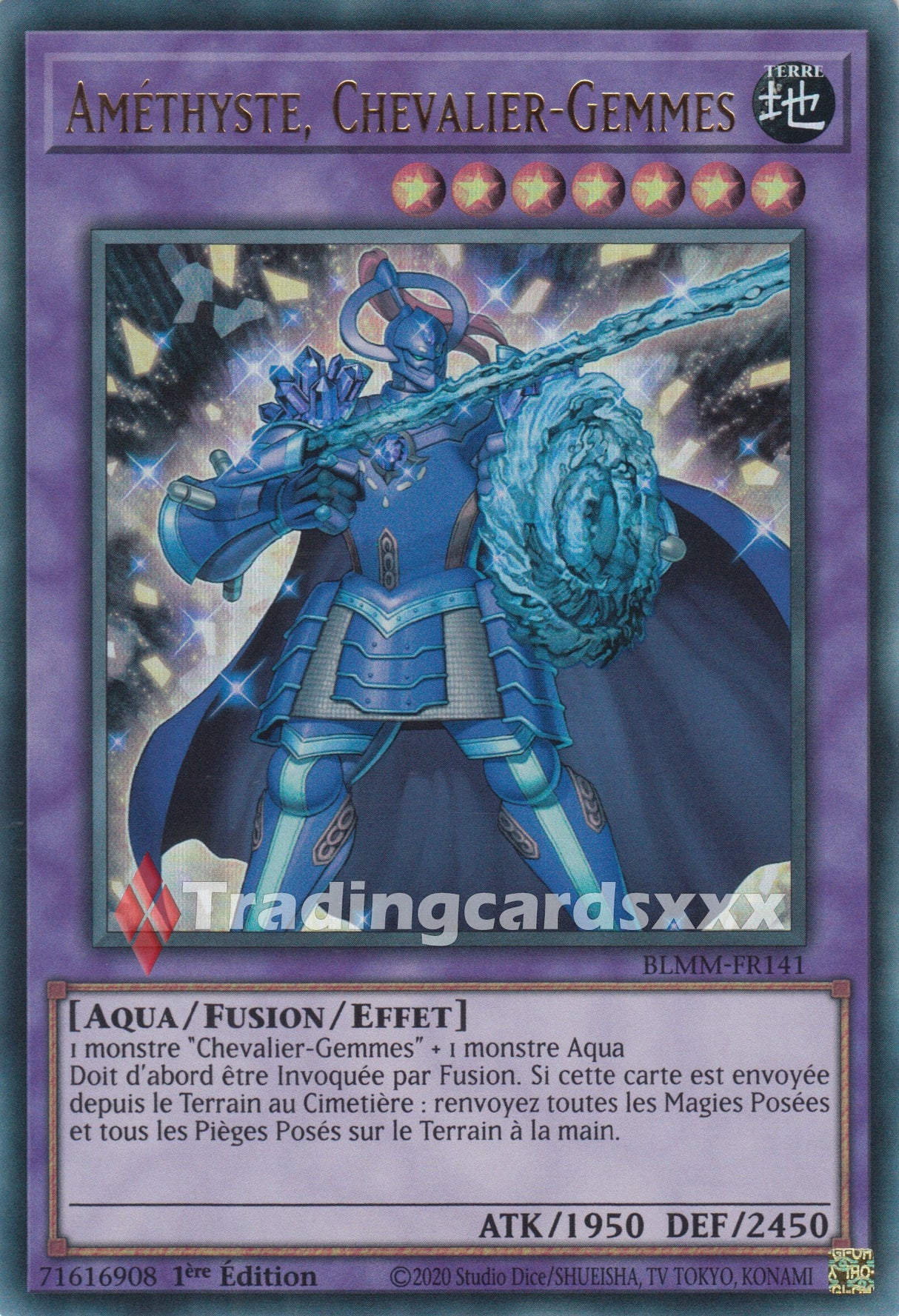 Yu-Gi-Oh! Améthyste, Chevalier-Gemmes : UR BLMM-FR141