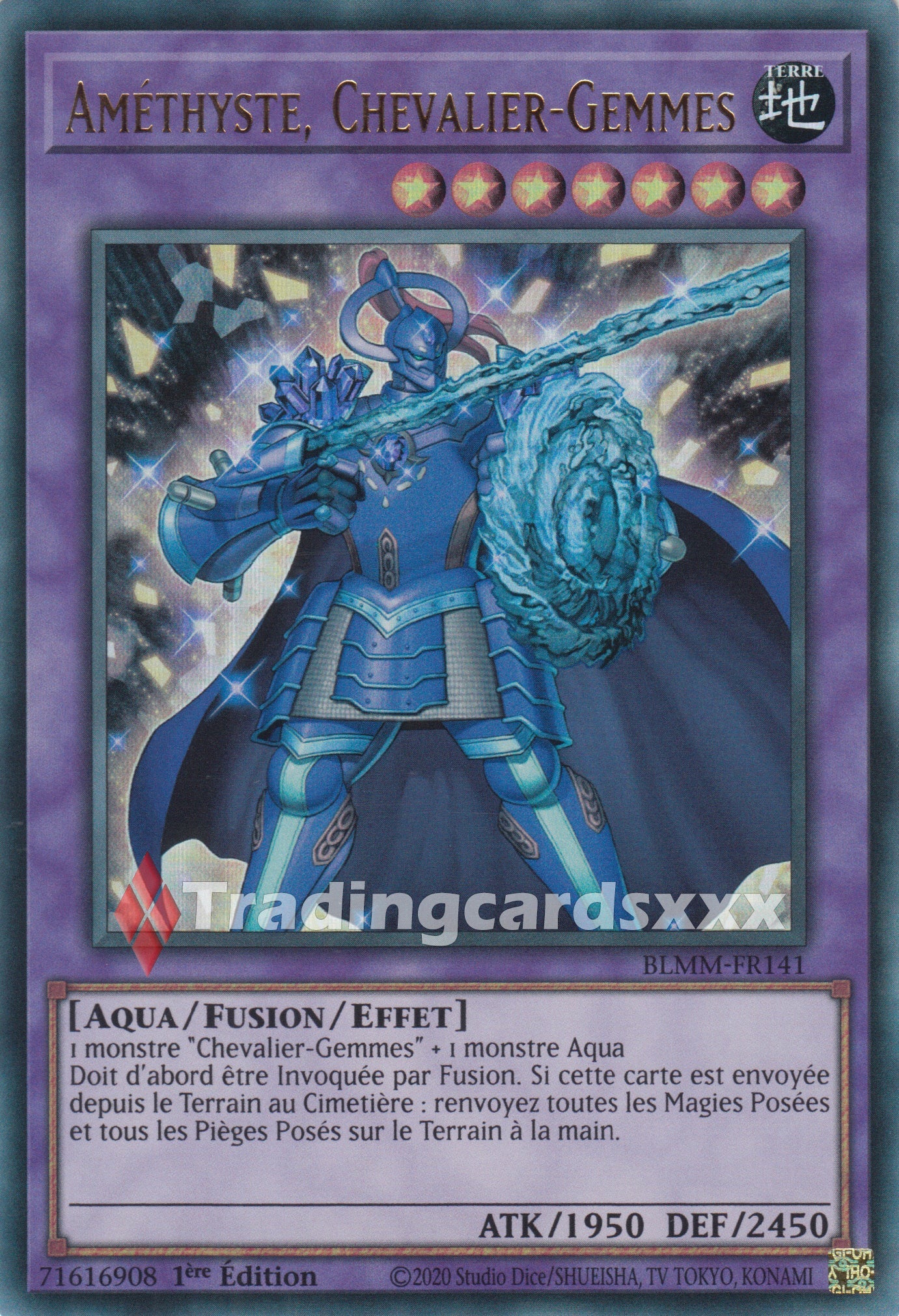 Yu-Gi-Oh! Améthyste, Chevalier-Gemmes : UR BLMM-FR141