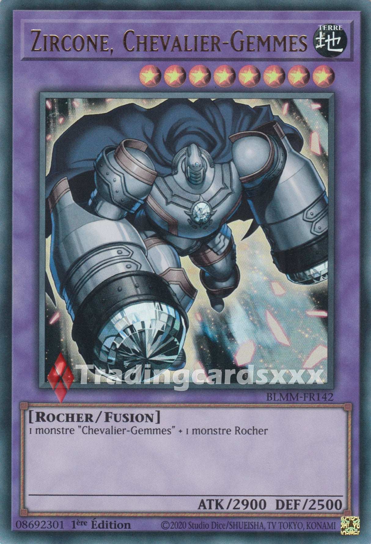 Yu-Gi-Oh! Zircone, Chevalier-Gemmes : UR BLMM-FR142