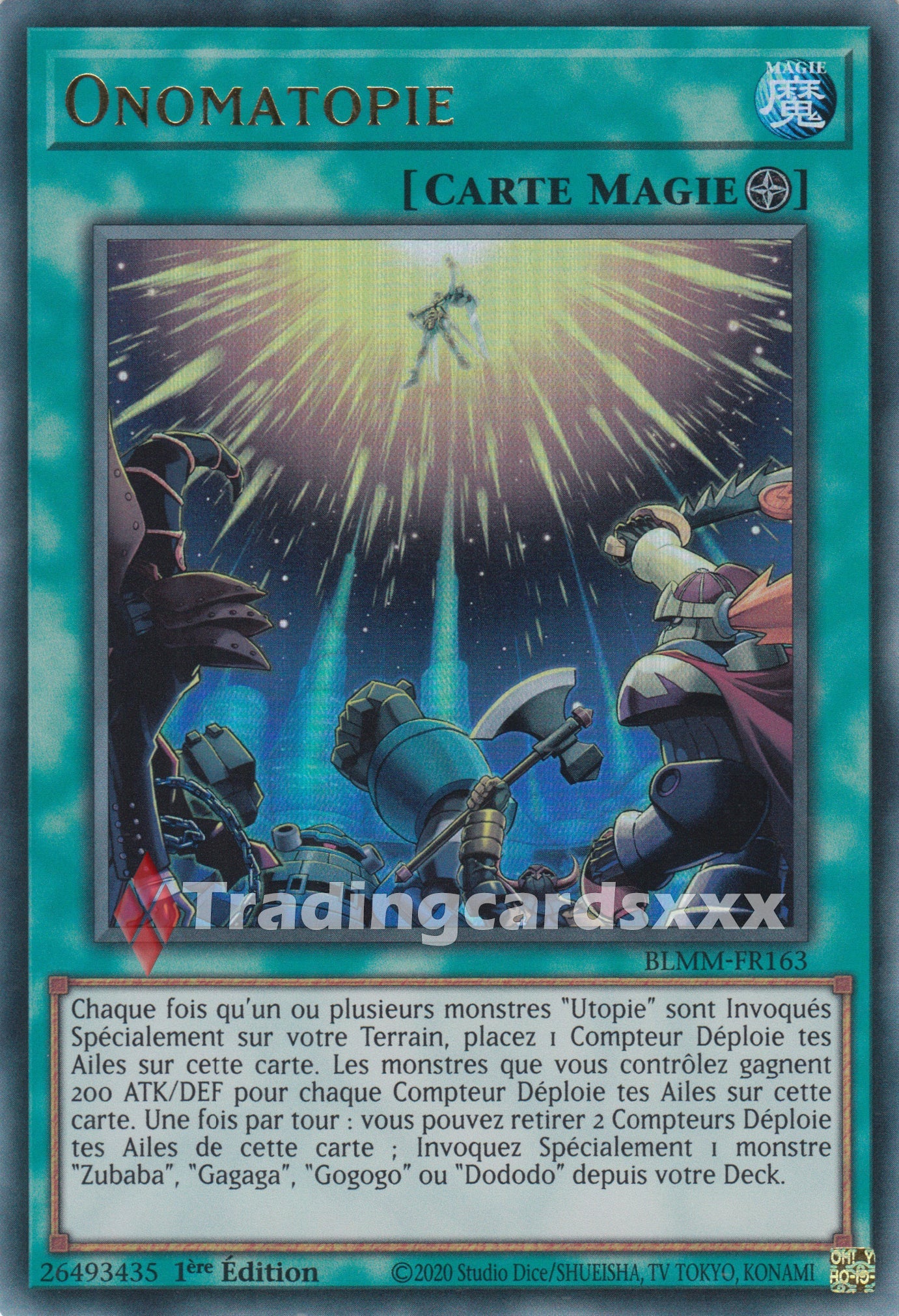 Yu-Gi-Oh! Onomatopie : UR BLMM-FR163