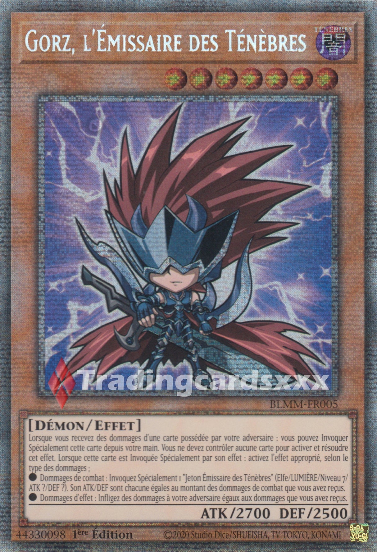 Yu-Gi-Oh! Gorz, l'Émissaire des Ténèbres : STAR BLMM-FR005