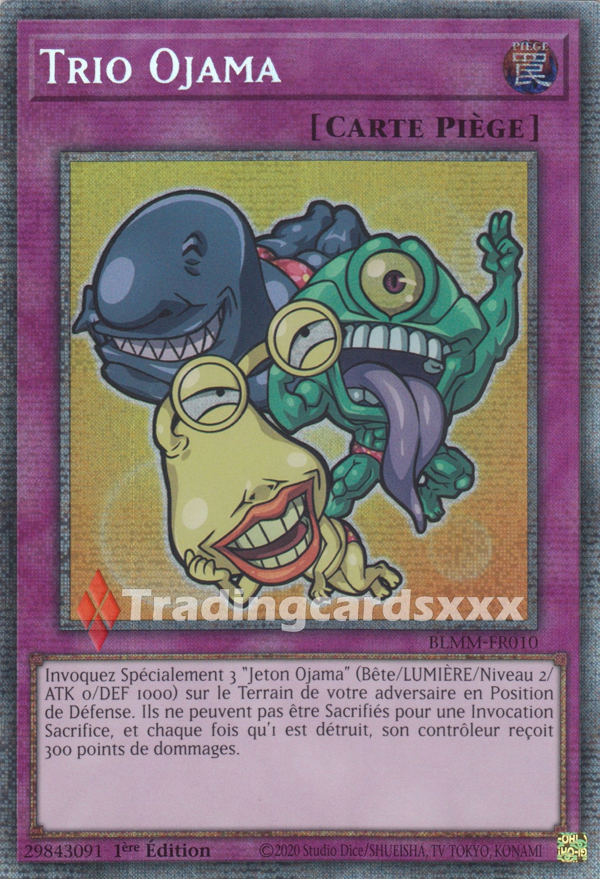 Yu-Gi-Oh! Trio Ojama : STAR BLMM-FR010