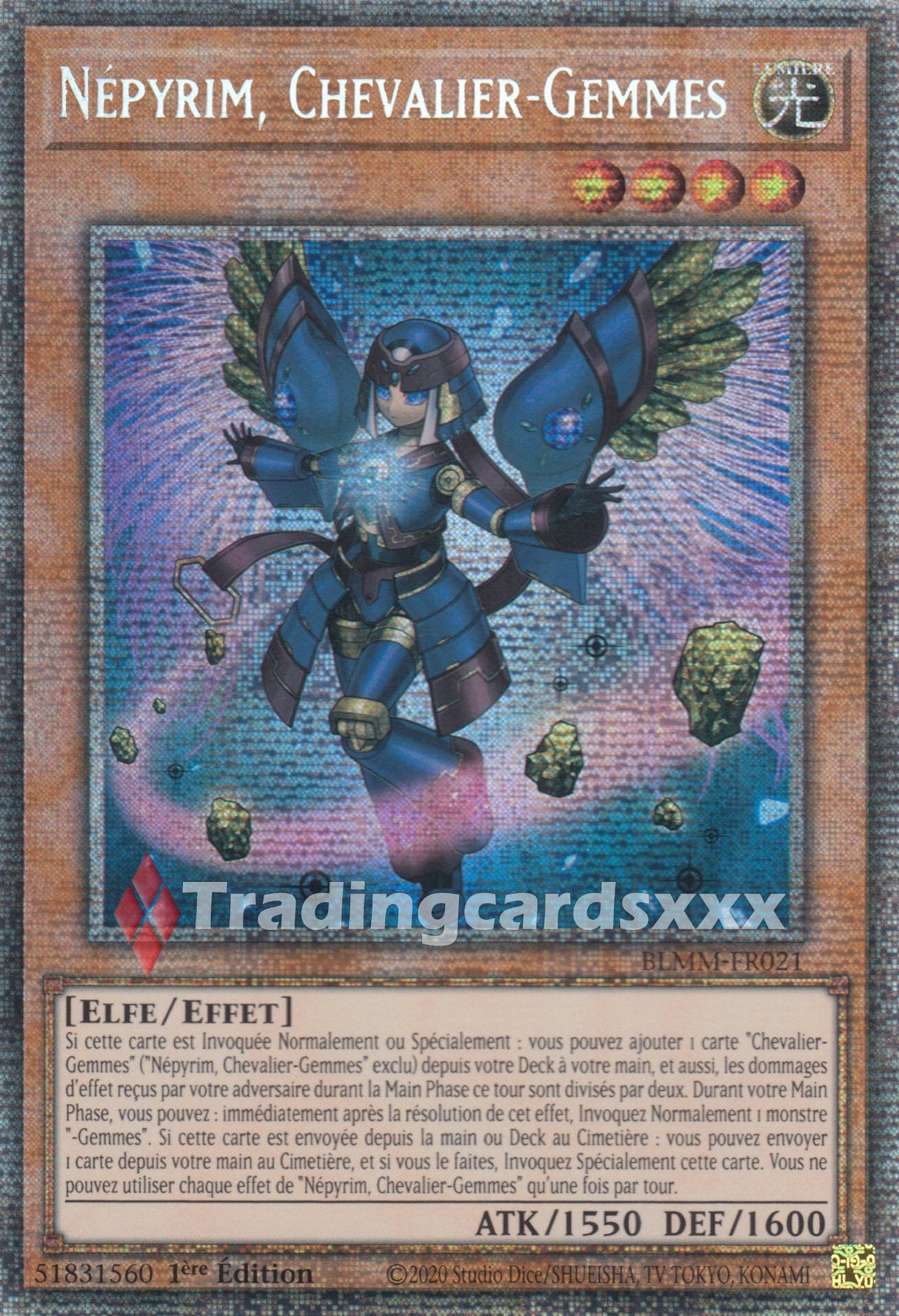 Yu-Gi-Oh! Népyrim, Chevalier-Gemmes : STAR BLMM-FR021