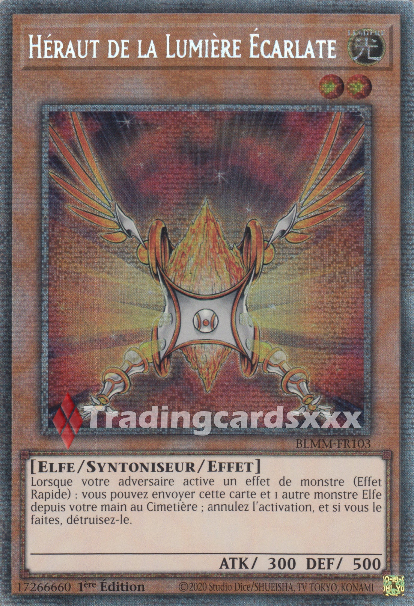 Yu-Gi-Oh! Héraut de la Lumière Écarlate : STAR BLMM-FR103