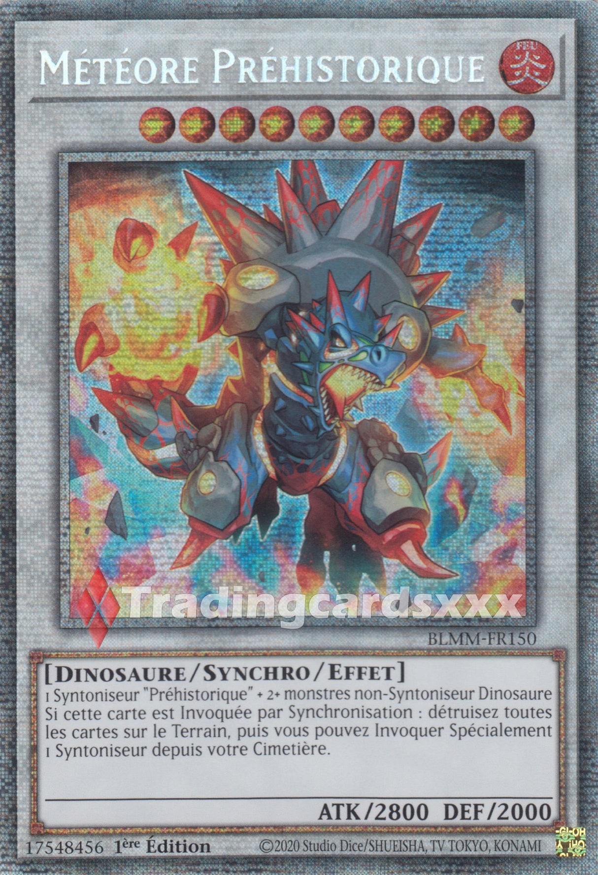 Yu-Gi-Oh! Météore Préhistorique : STAR BLMM-FR150