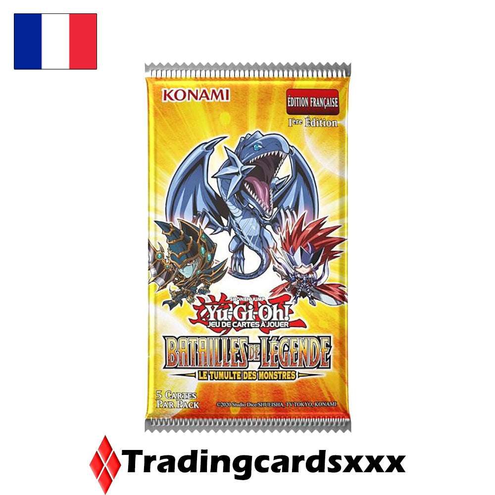 Yu-Gi-Oh! Display de 24 boosters Batailles de Légende : Le Tumulte des Monstres