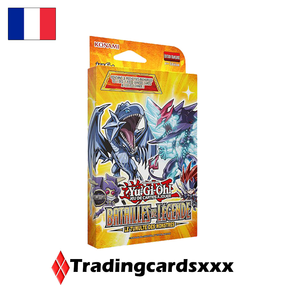 Yu-Gi-Oh! Carton de 12 packs de 3 boosters Batailles de Légende : Le Tumulte des Monstres
