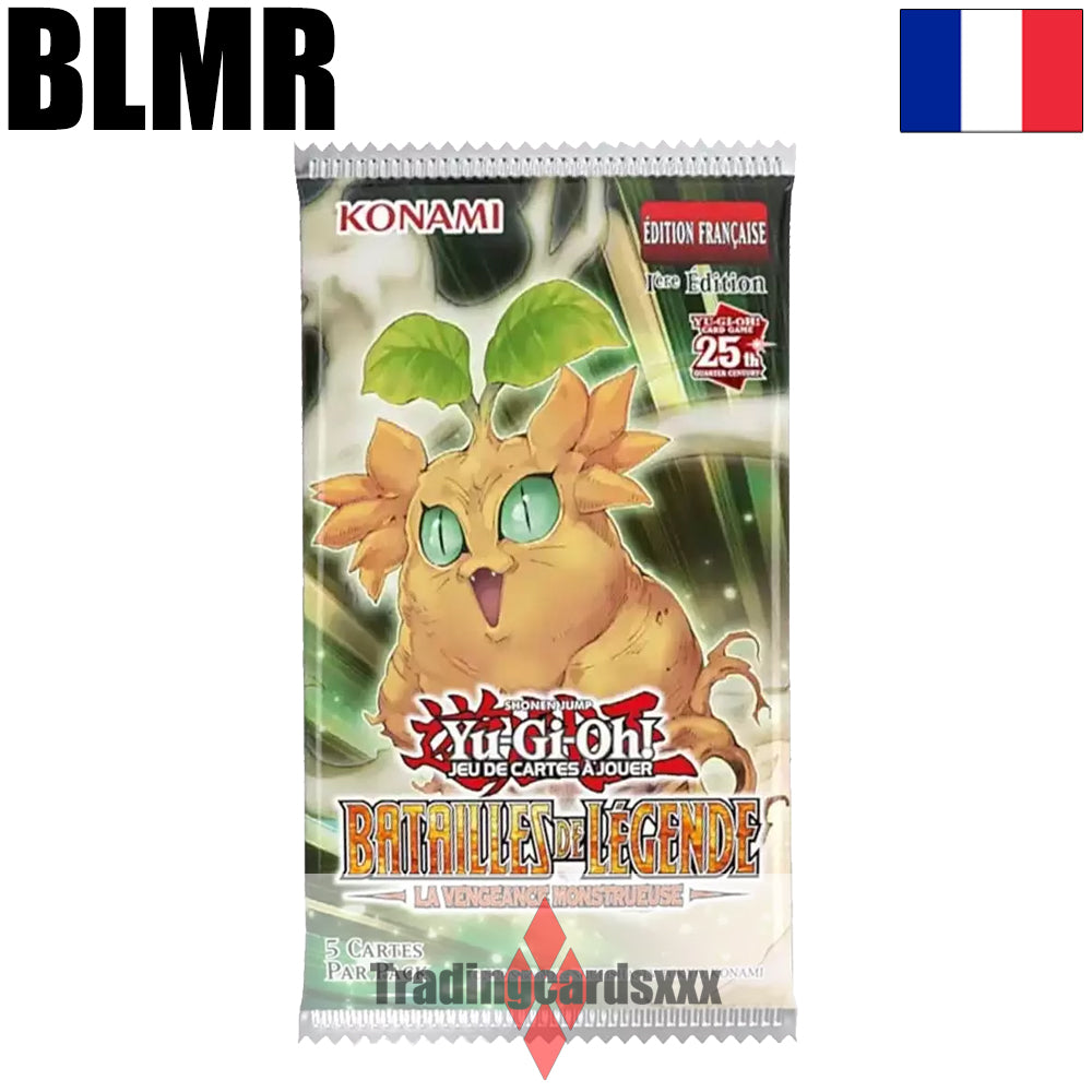 Yu-Gi-Oh! Booster de 5 cartes Batailles de Légende : La Vengeance Monstrueuse