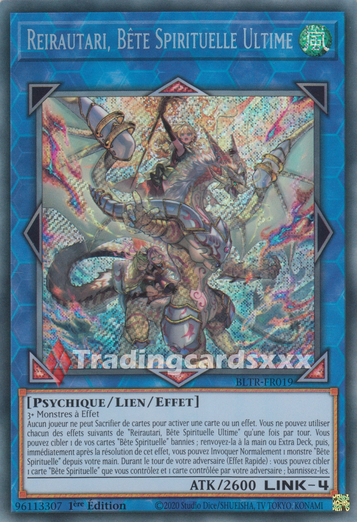 Yu-Gi-Oh! Reirautari, Bête Spirituelle Ultime : SE BLTR-FR019