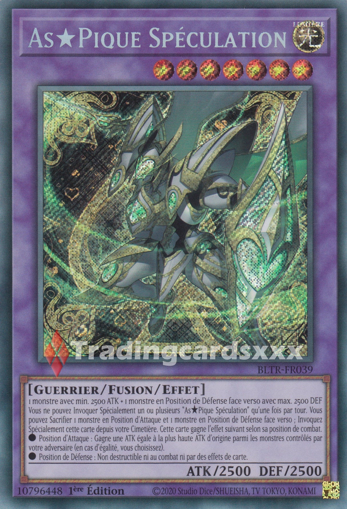 Yu-Gi-Oh! As?Pique Spéculation : SE BLTR-FR039
