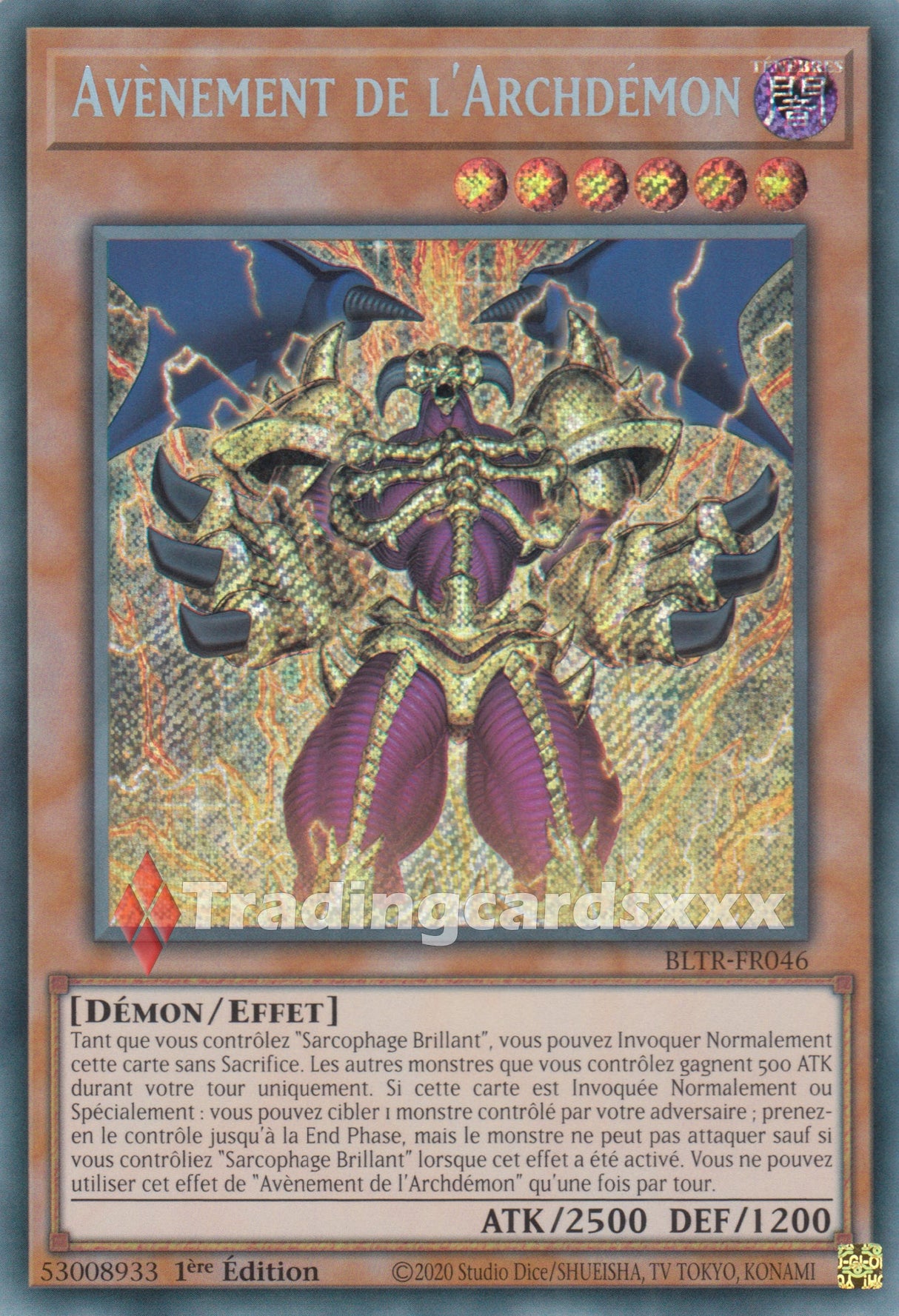 Yu-Gi-Oh! Avènement de l'Archdémon : SE BLTR-FR046