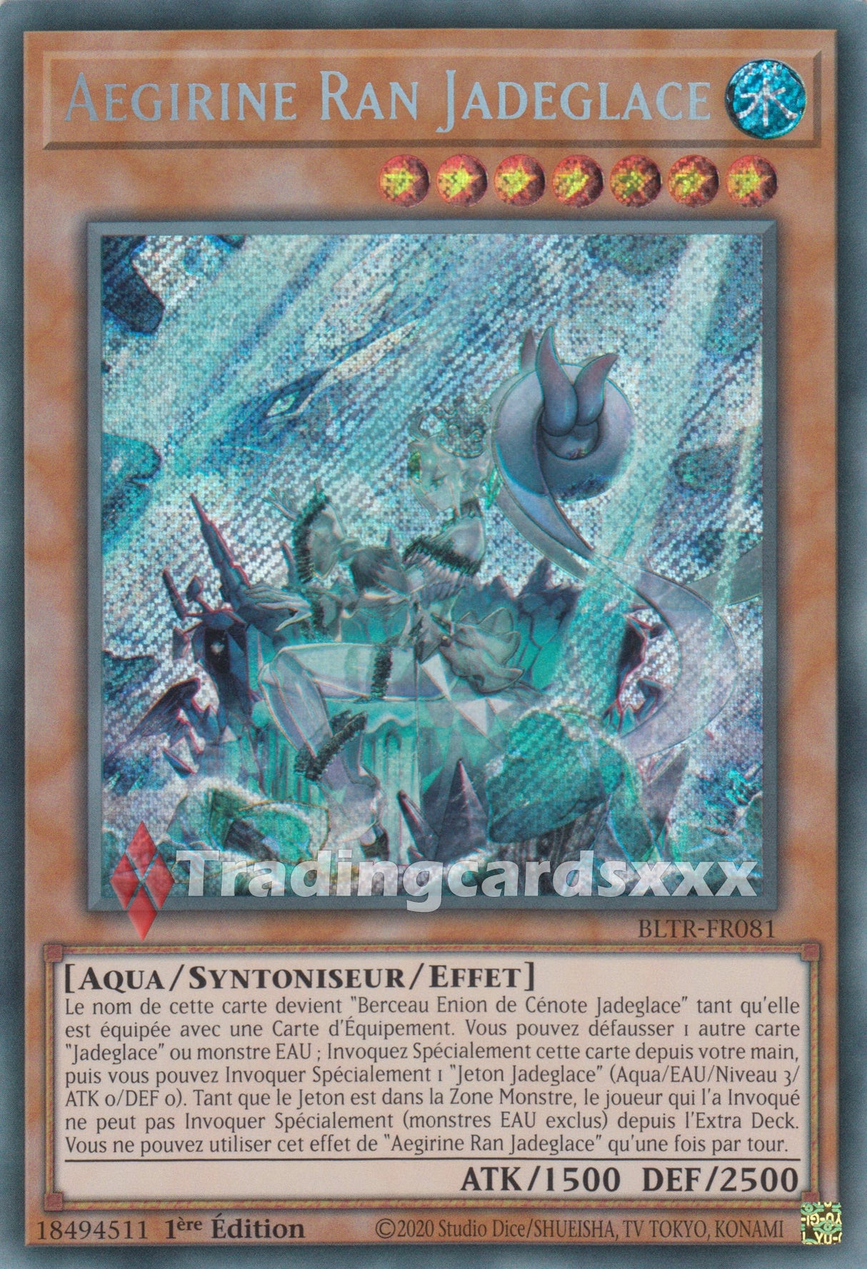 Yu-Gi-Oh! Aegirine Ran Jadeglace : SE BLTR-FR081