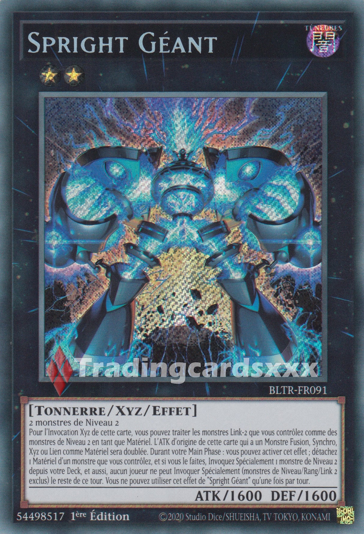 Yu-Gi-Oh! Spright Géant : SE BLTR-FR091