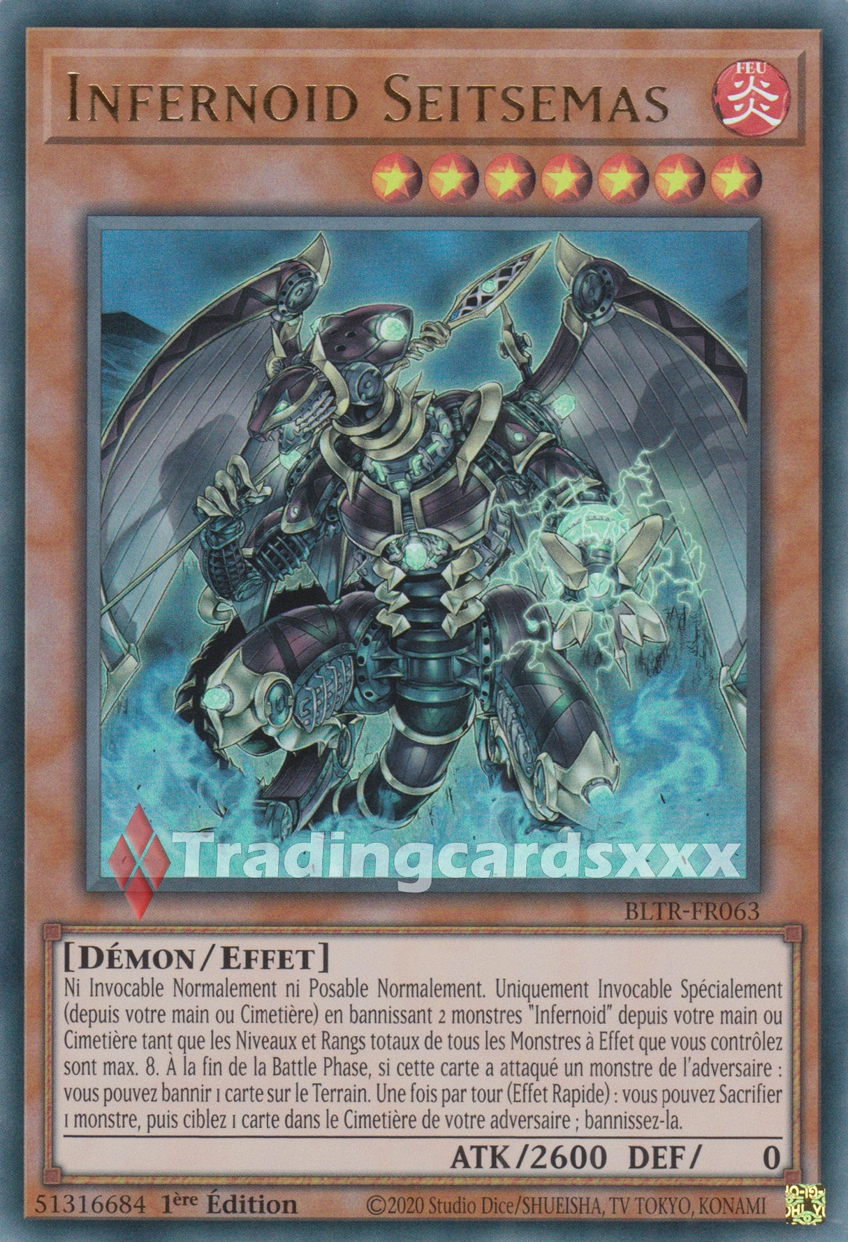 Yu-Gi-Oh! Infernoid Seitsemas : UR BLTR-FR063