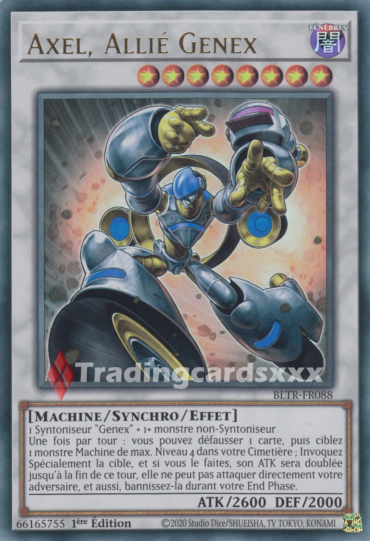 Yu-Gi-Oh! Axel, Allié Genex : UR BLTR-FR088