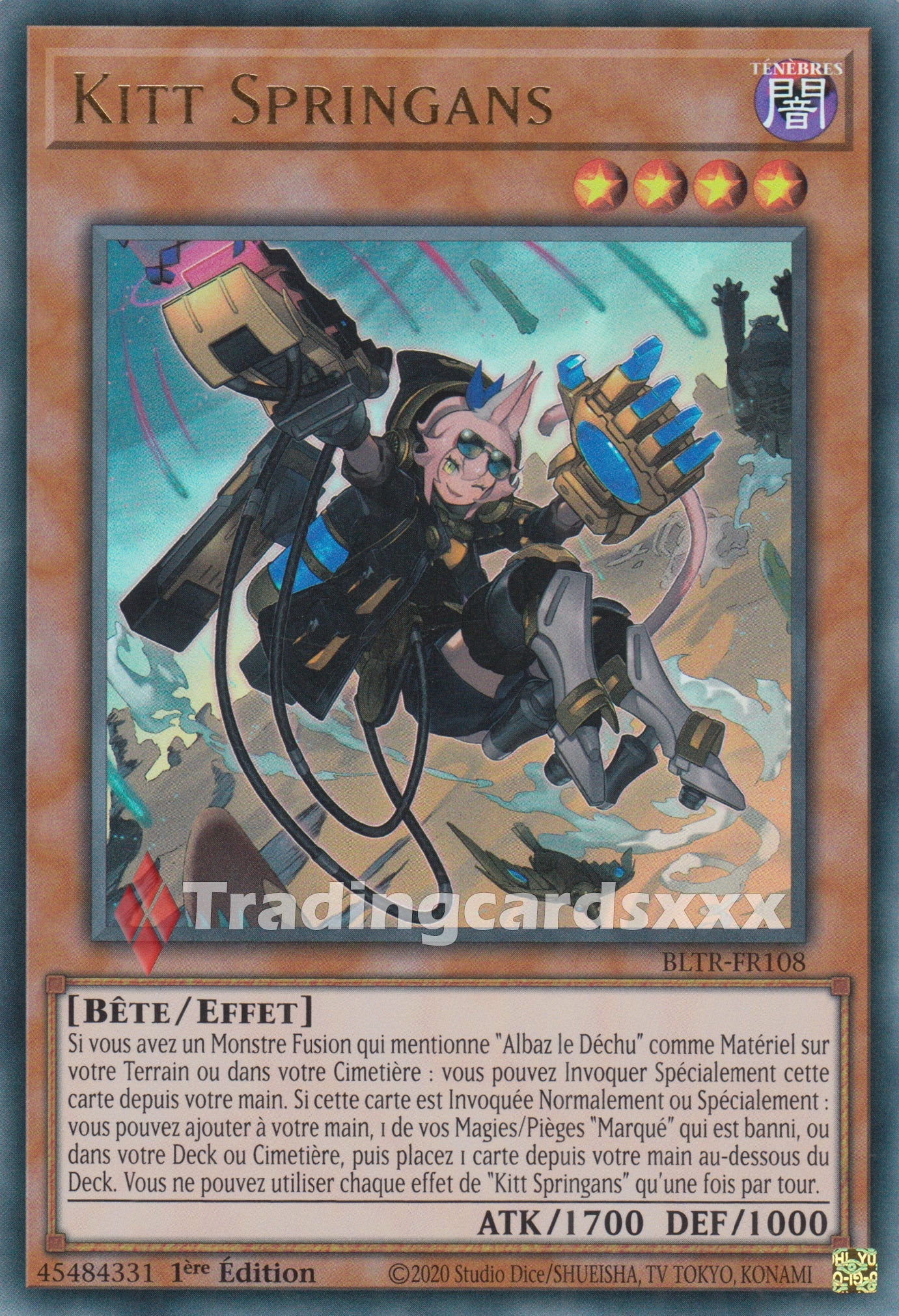 Yu-Gi-Oh! Kitt Springans : UR BLTR-FR108