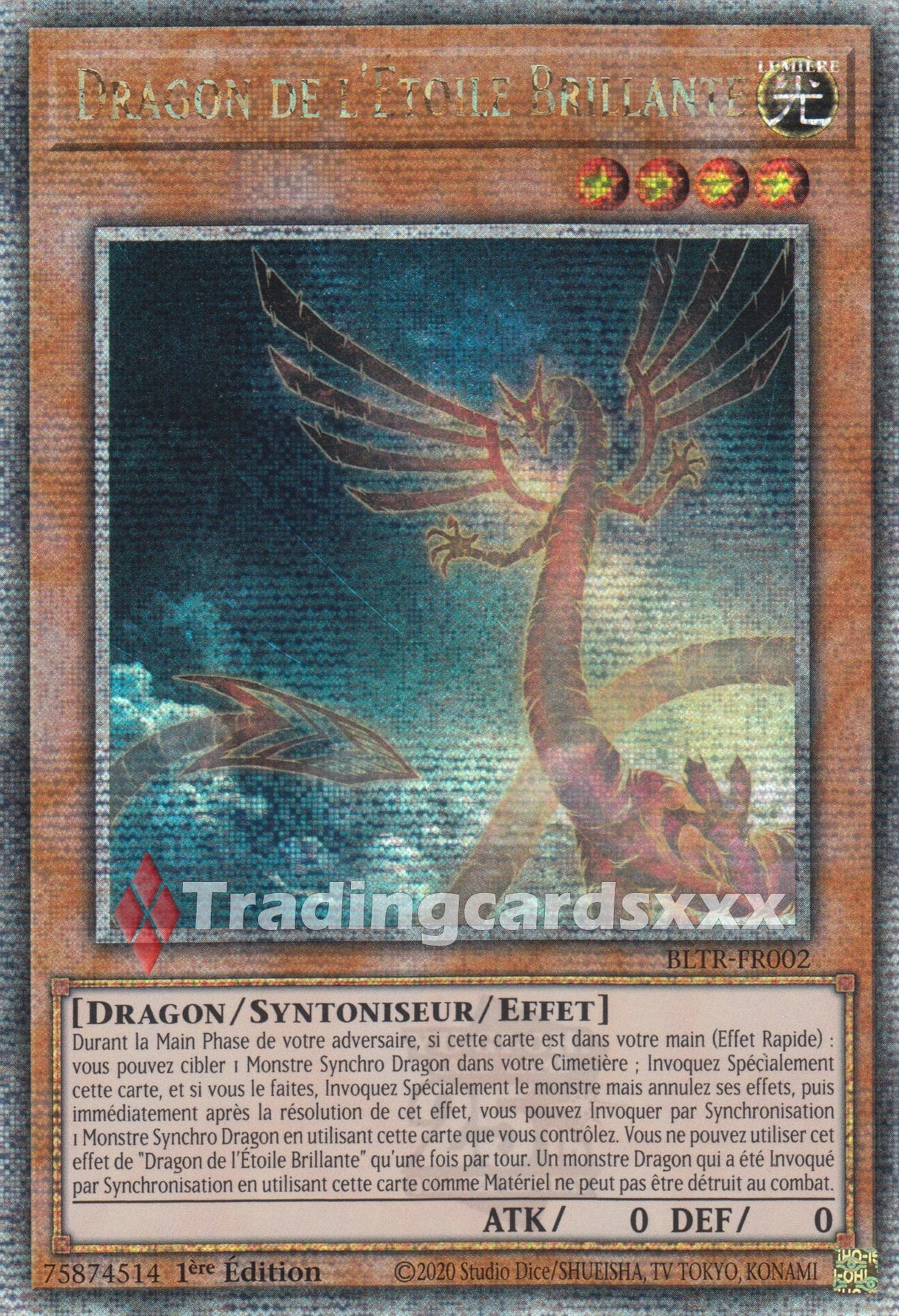 Yu-Gi-Oh! Dragon de l'Étoile Brillante : QCSE BLTR-FR002