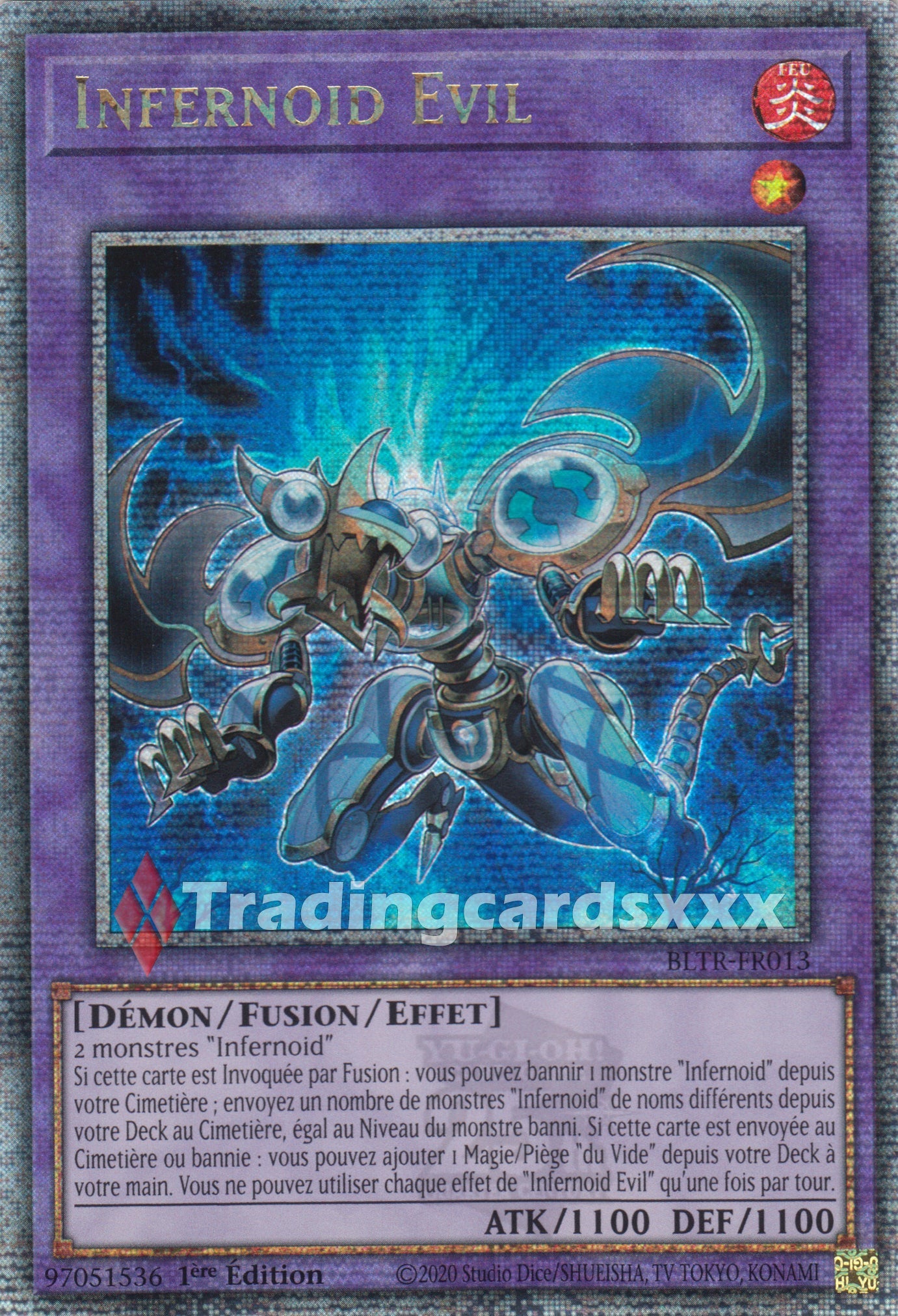 Yu-Gi-Oh! Infernoid Evil : QCSE BLTR-FR013