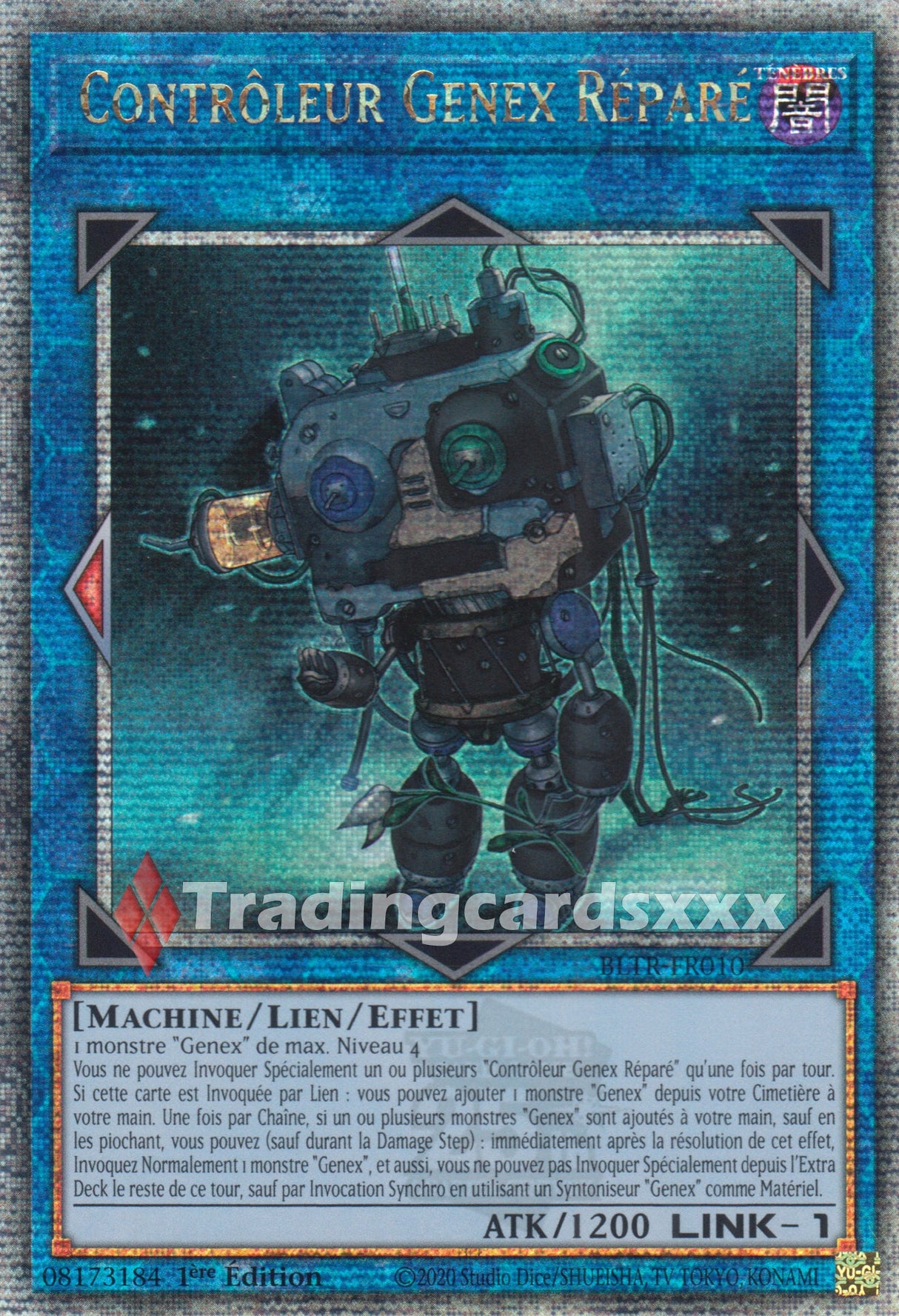 Yu-Gi-Oh! Contrôleur Genex Réparé : QCSE BLTR-FR010