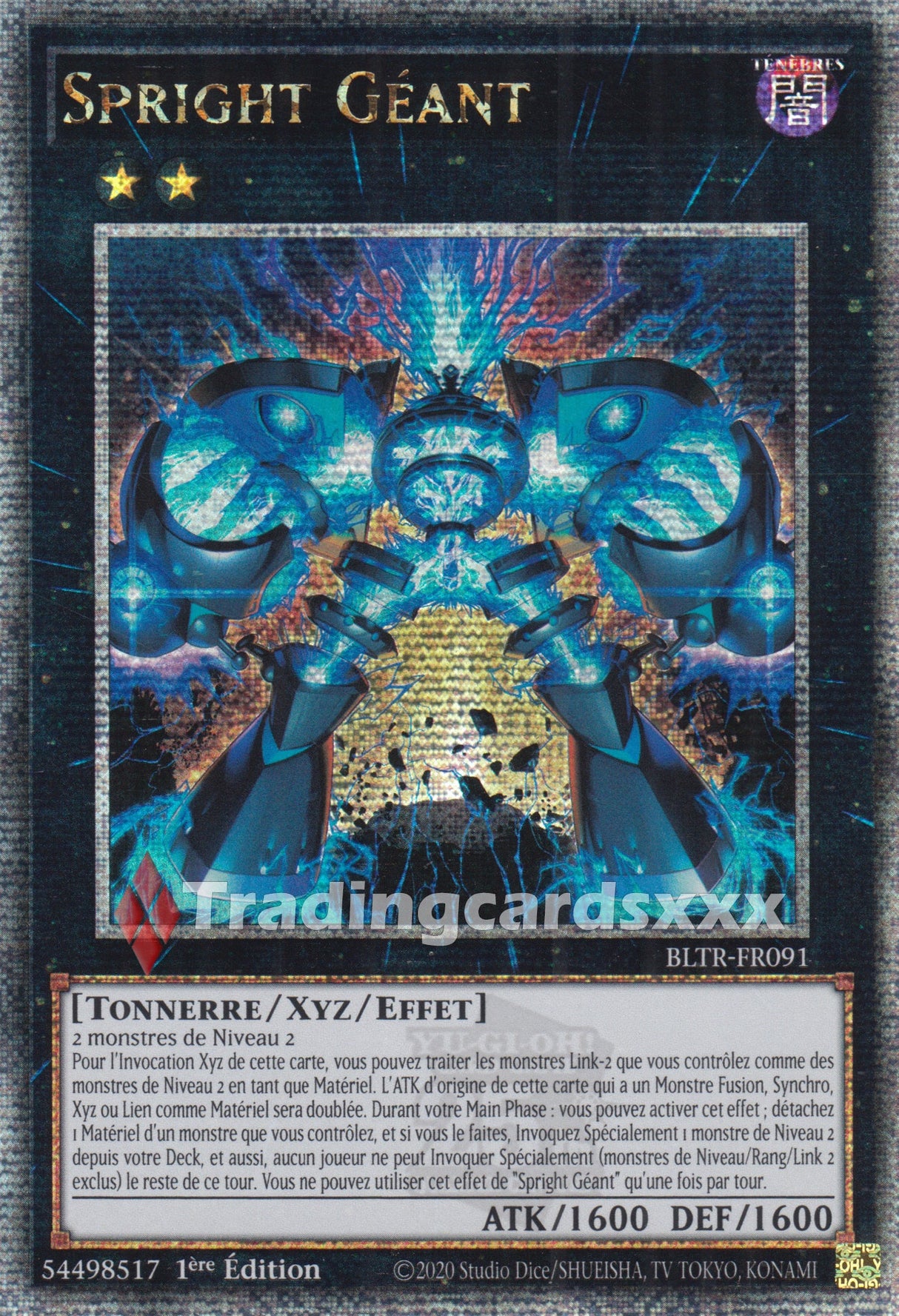 Yu-Gi-Oh! Spright Géant : QCSE BLTR-FR091