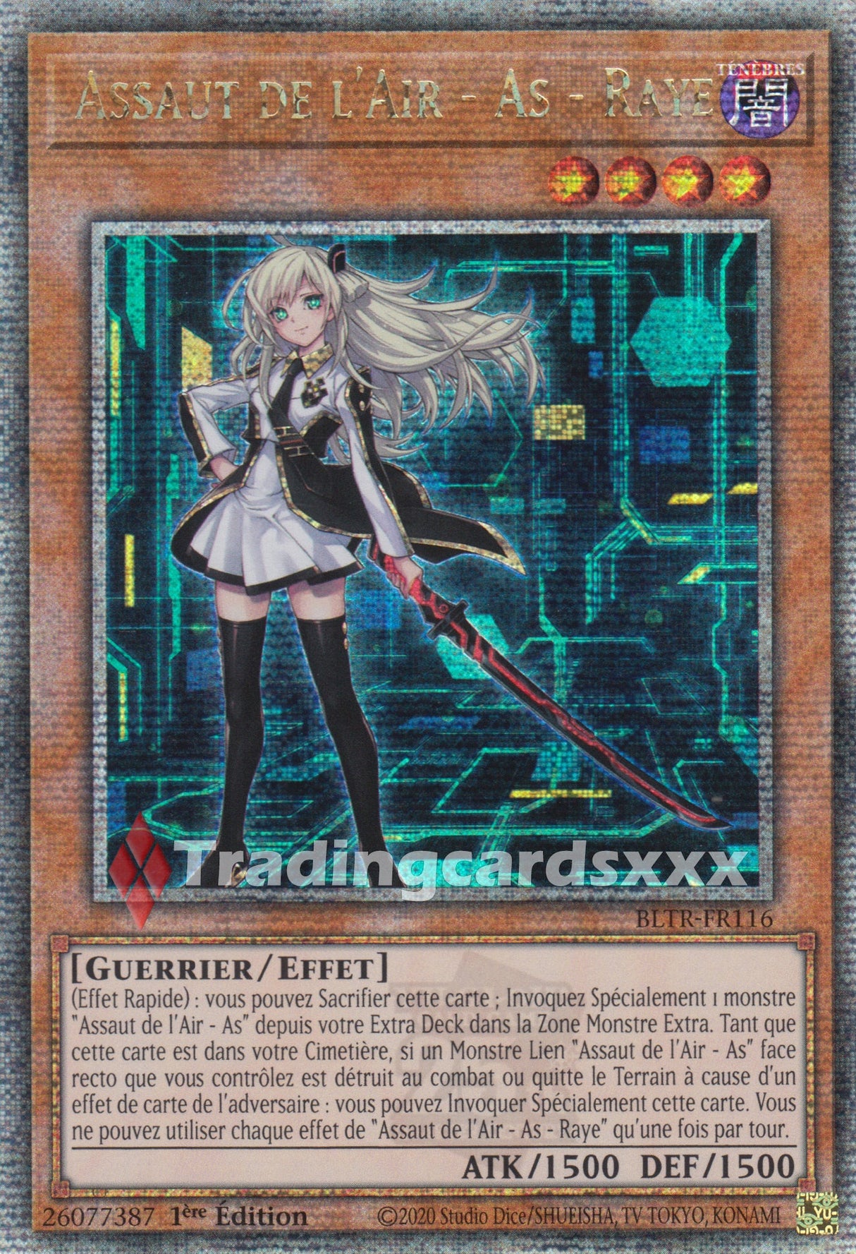 Yu-Gi-Oh! Assaut de l'Air - As - Raye : QCSE BLTR-FR116