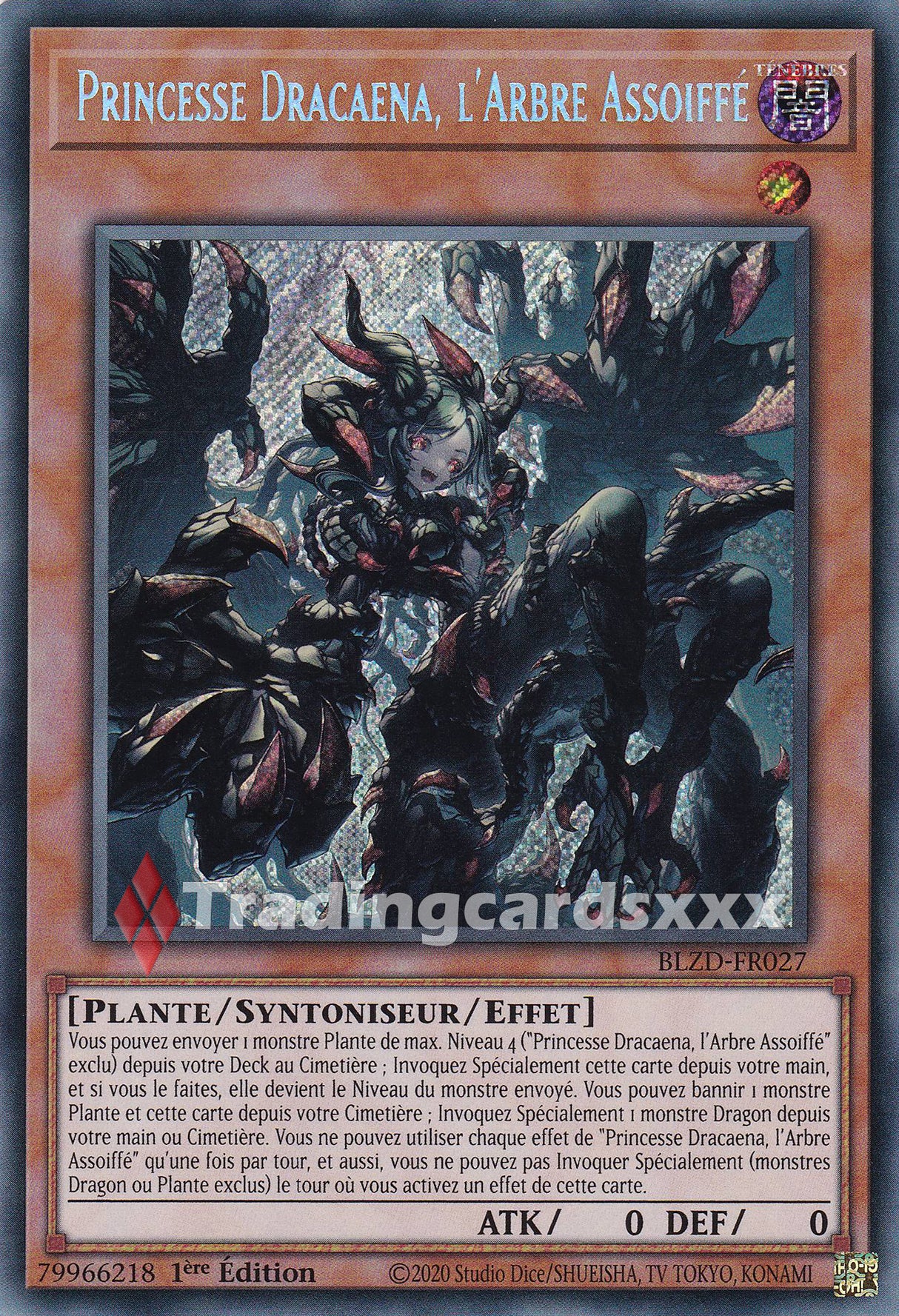 Yu-Gi-Oh! Princesse Dracaena, l'Arbre Assoiffé : SE BLZD-FR027