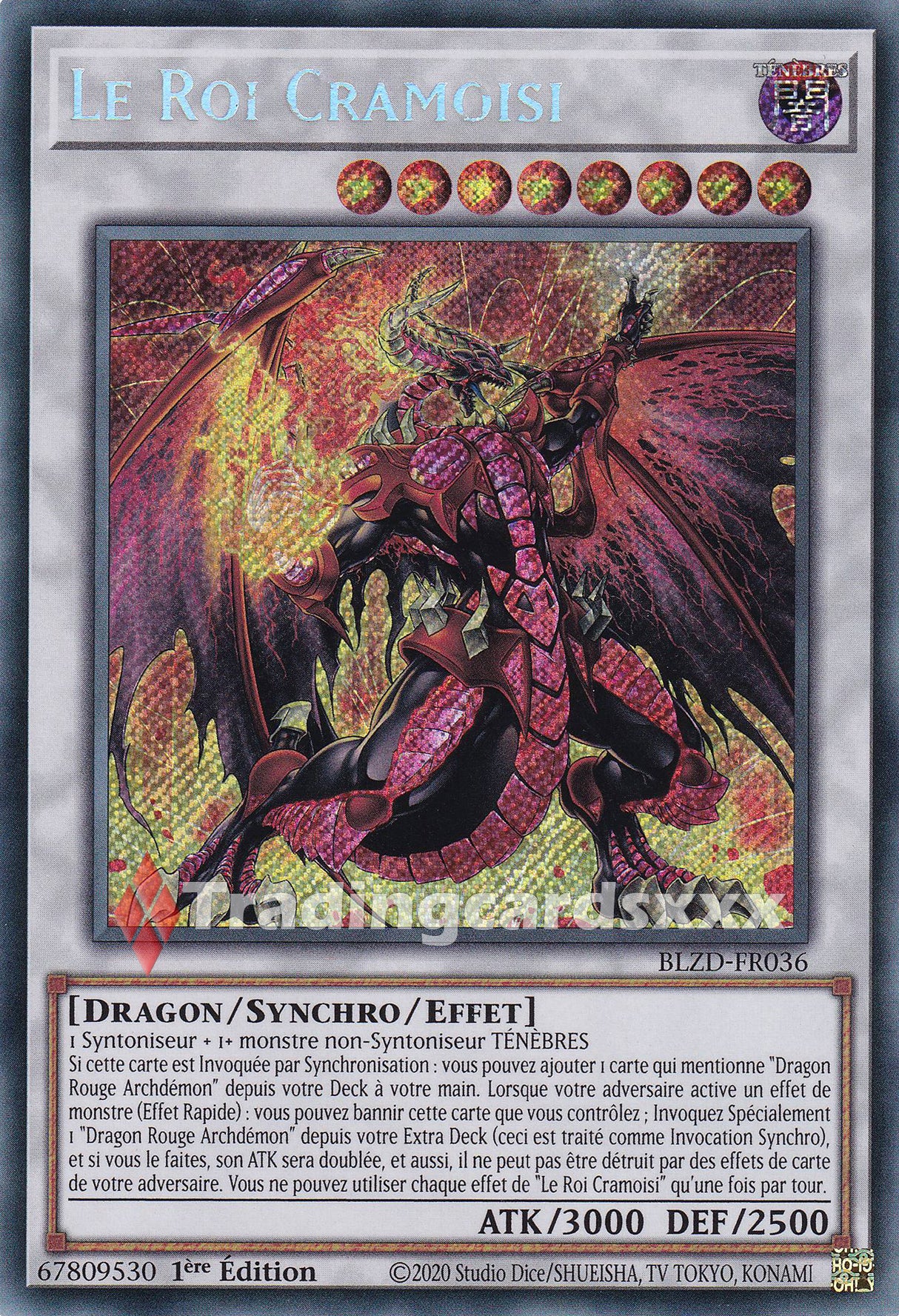 Yu-Gi-Oh! Le Roi Cramoisi : SE BLZD-FR036