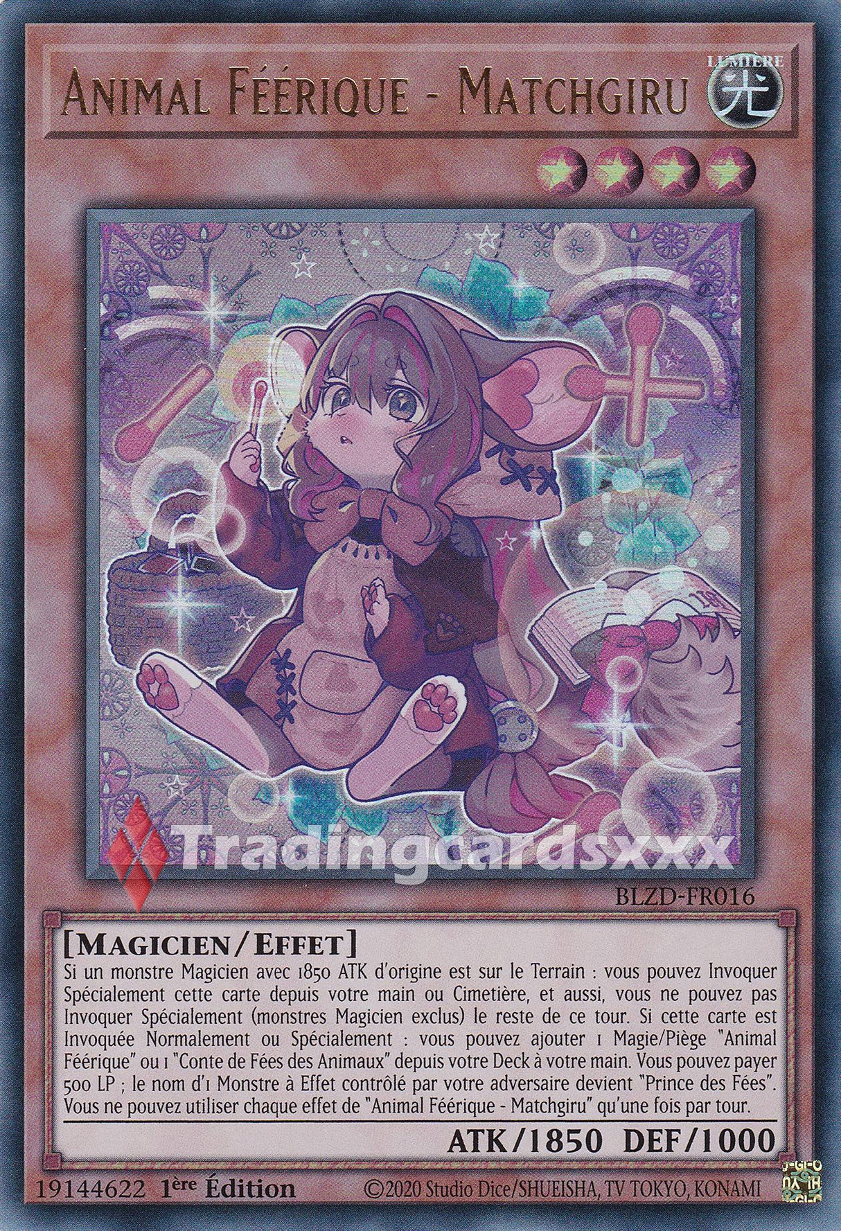 Yu-Gi-Oh! Animal Féérique - Matchgiru : UR BLZD-FR016