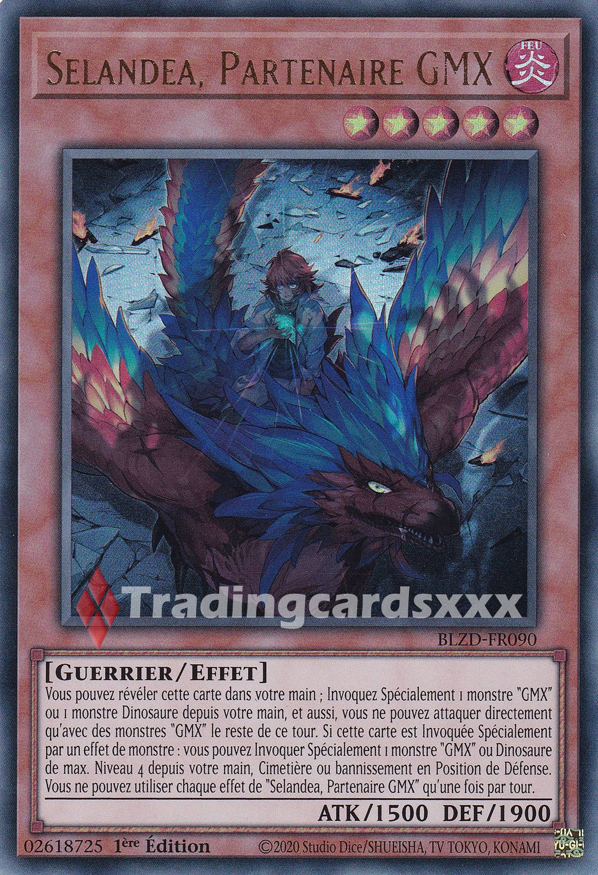 Yu-Gi-Oh! Selandea, Partenaire GMX : UR BLZD-FR090