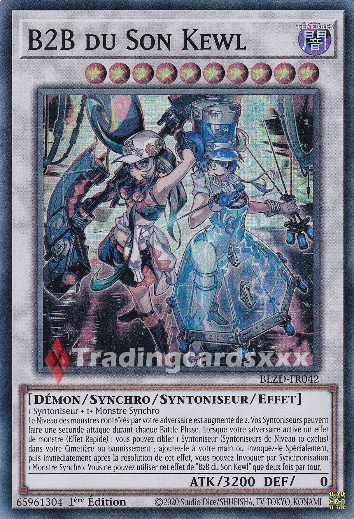 Yu-Gi-Oh! B2B du Son Kewl : SR BLZD-FR042