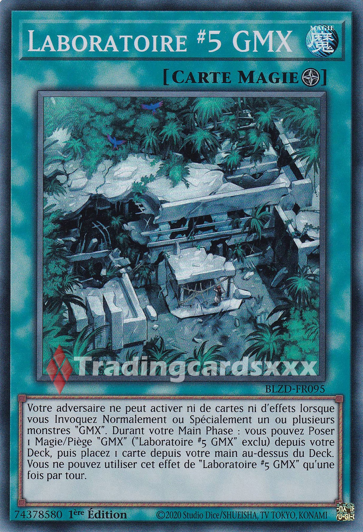 Yu-Gi-Oh! Laboratoire #5 GMX : SR BLZD-FR095