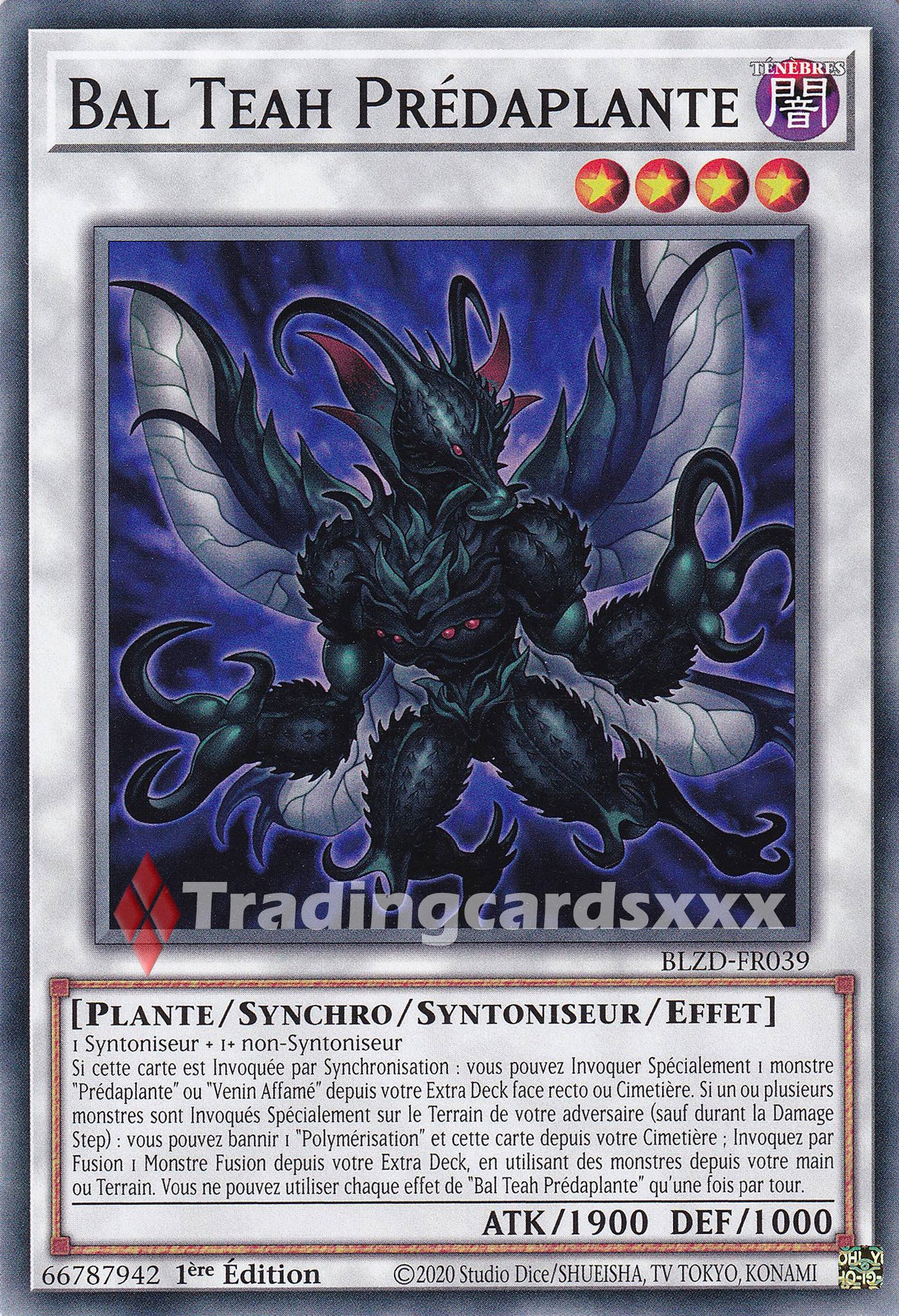 Yu-Gi-Oh! Bal Teah Prédaplante : C BLZD-FR039