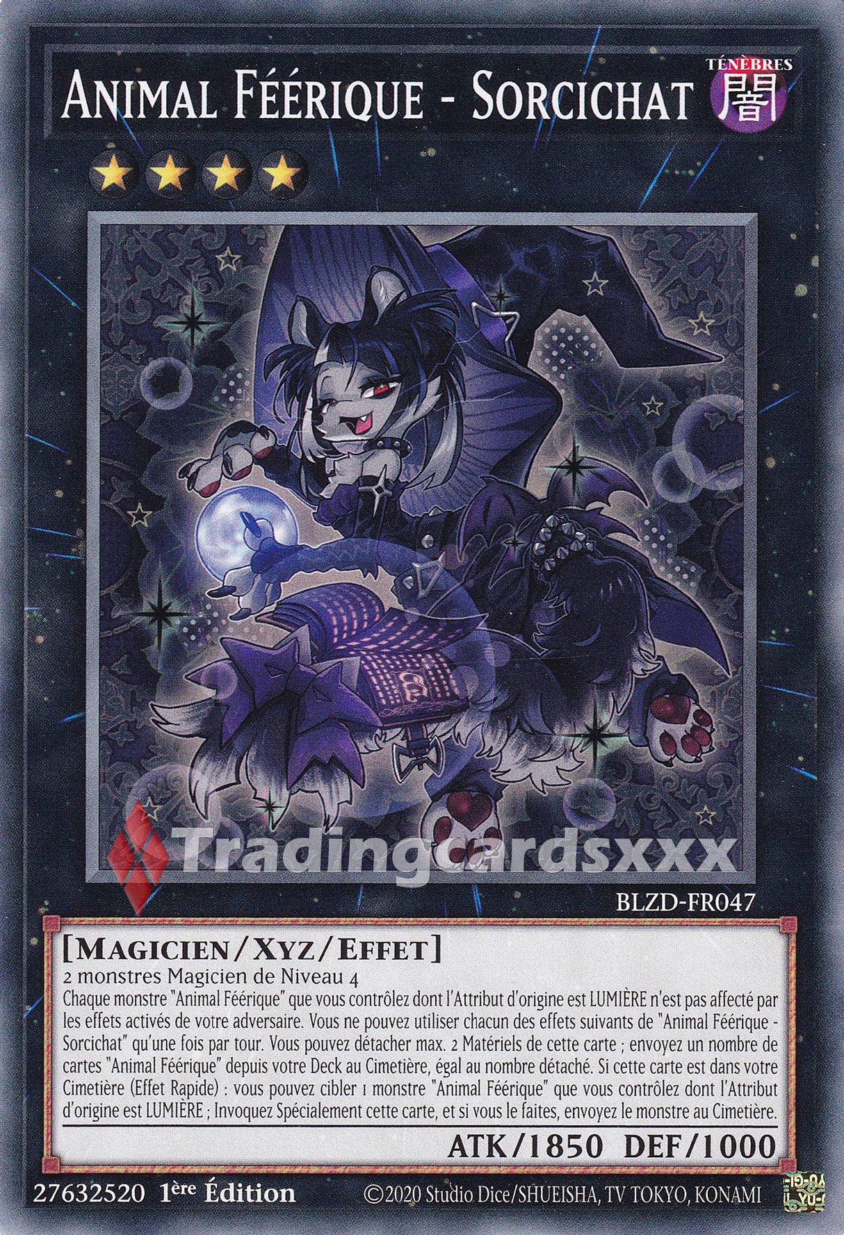 Yu-Gi-Oh! Animal Féérique - Sorcichat : C BLZD-FR047