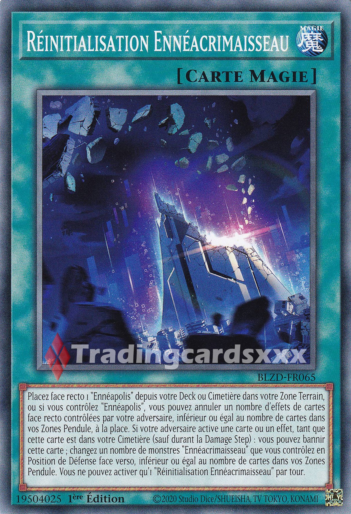 Yu-Gi-Oh! Réinitialisation Ennéacrimaisseau : C BLZD-FR065