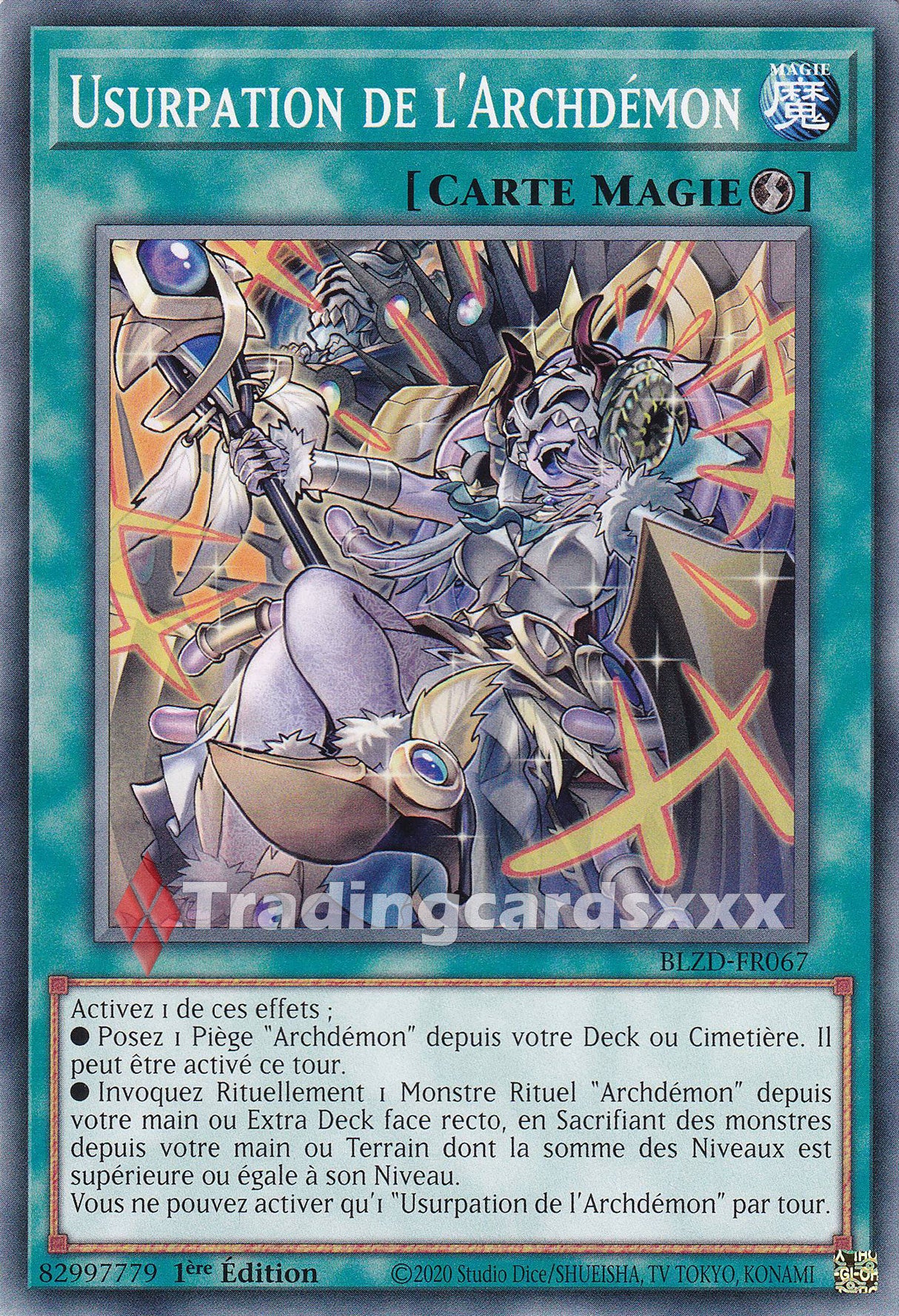 Yu-Gi-Oh! Usurpation de l'Archdémon : C BLZD-FR067