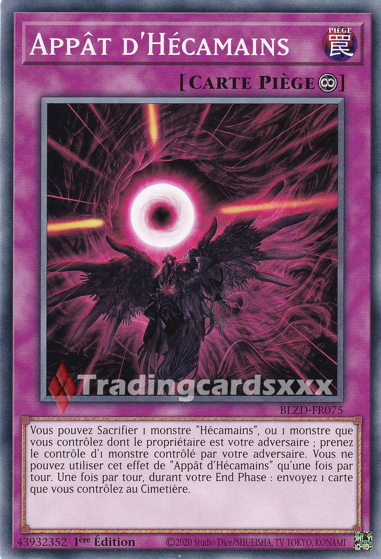 Yu-Gi-Oh! Appât d'Hécamains : C BLZD-FR075